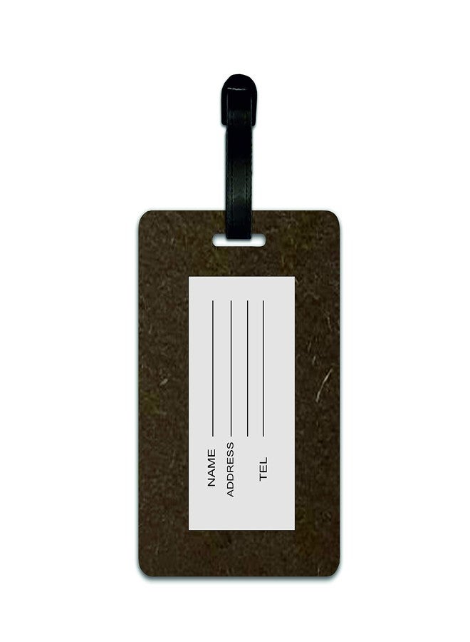 Tinywalk Luggage tag for suitcases Combo Wooden Printed Luggage tag Set of 2 Pieces, for All Type of luggages - Image 4